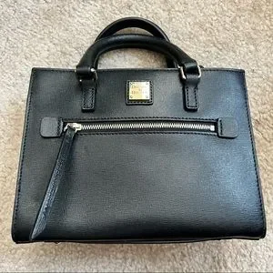 Saffiano mini zip janine shop